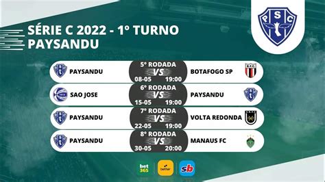 paysandu tabela de jogos